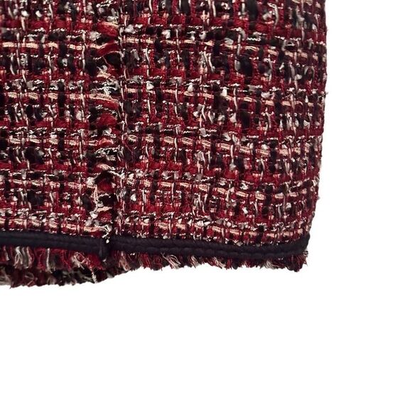 Stunning Talbots red and navy tweed skirt suit - Picture 4 of 11